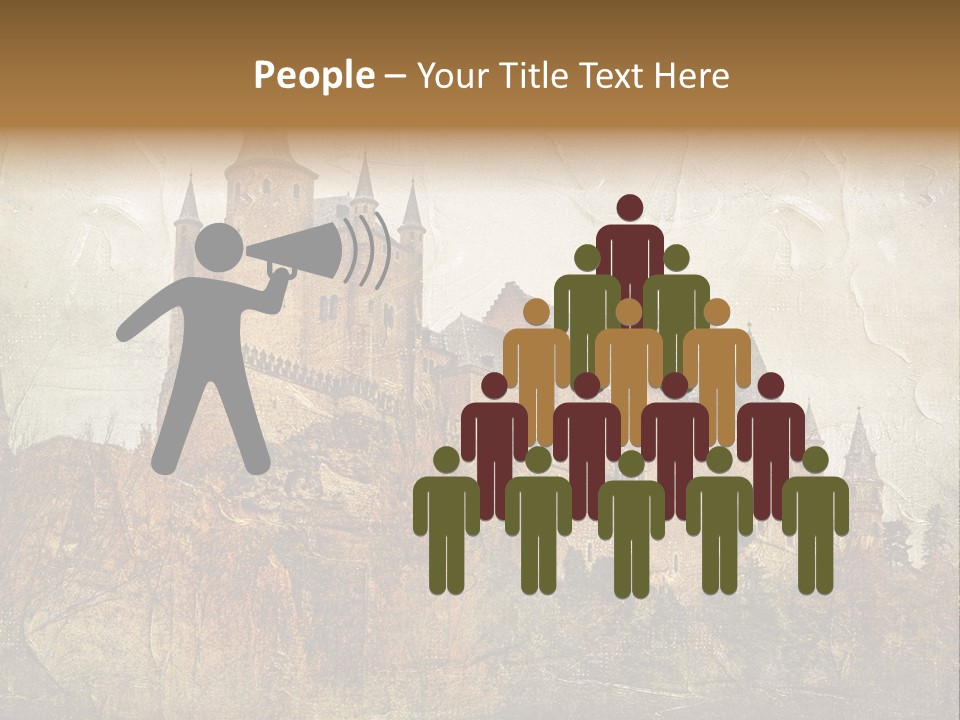 Majestic Palace Tower PowerPoint Template