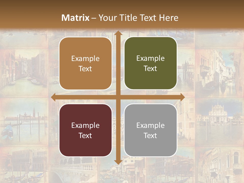 Collage Basilica Piazza PowerPoint Template