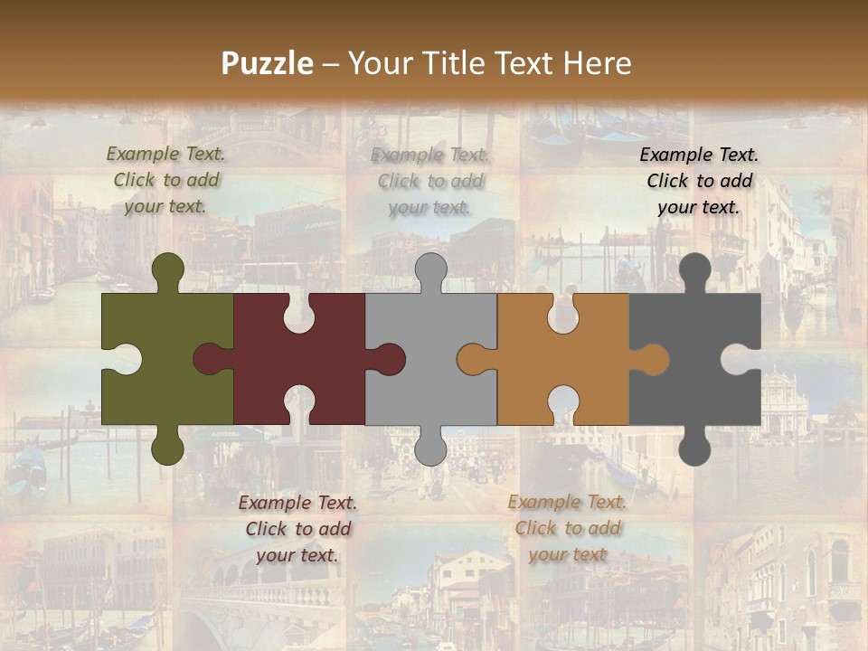 Collage Basilica Piazza PowerPoint Template