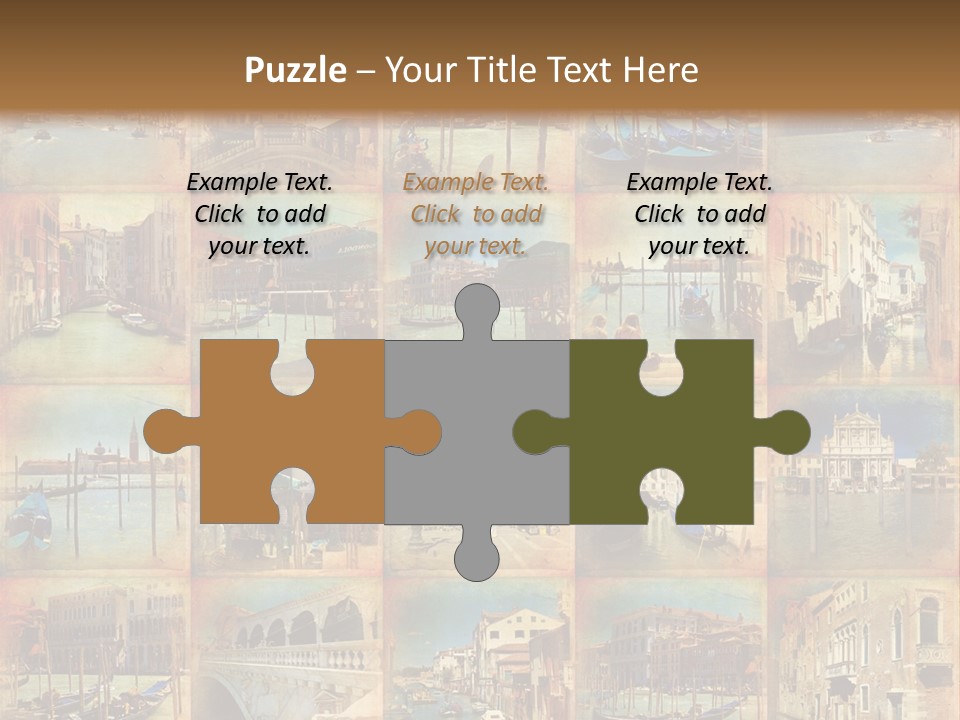 Collage Basilica Piazza PowerPoint Template