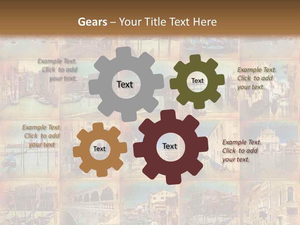 Collage Basilica Piazza PowerPoint Template