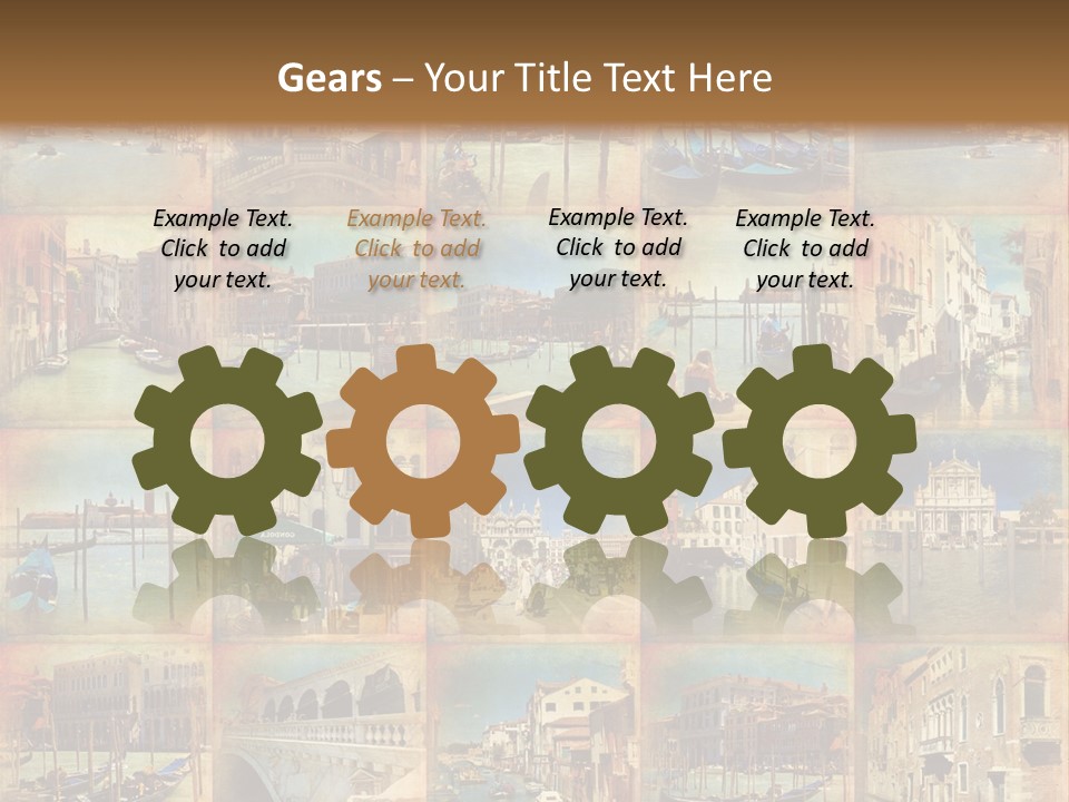 Collage Basilica Piazza PowerPoint Template