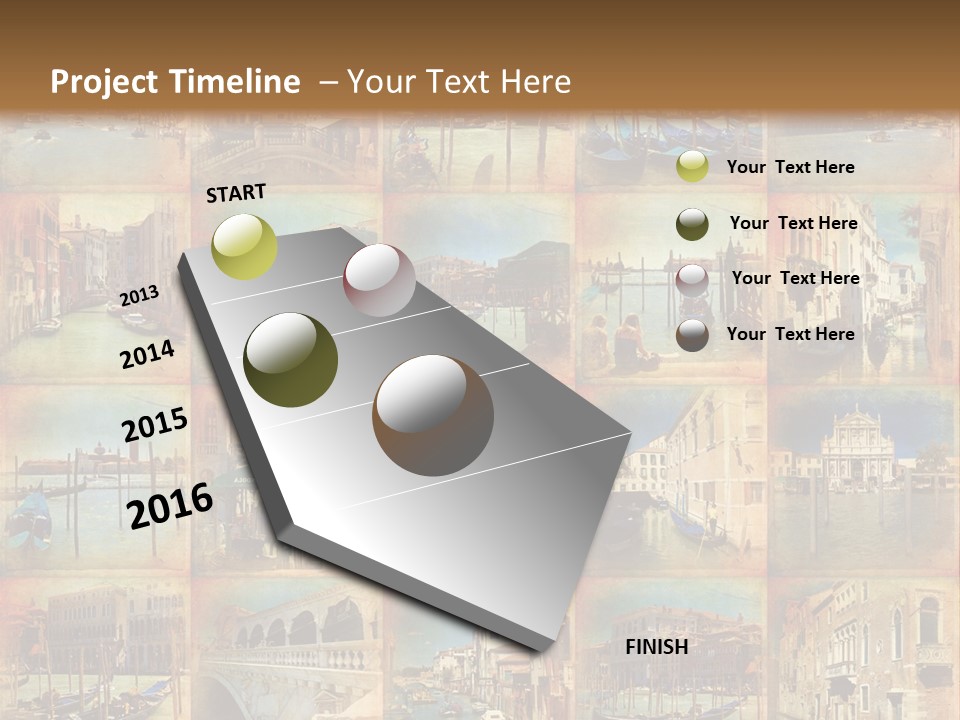 Collage Basilica Piazza PowerPoint Template