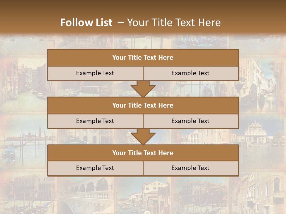 Collage Basilica Piazza PowerPoint Template