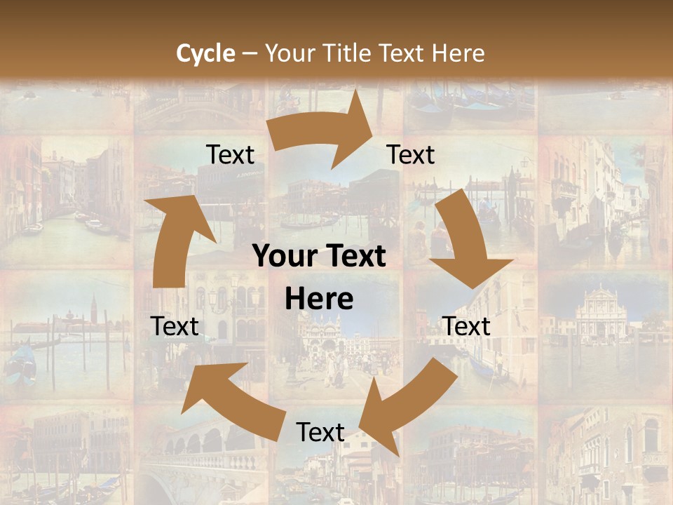 Collage Basilica Piazza PowerPoint Template