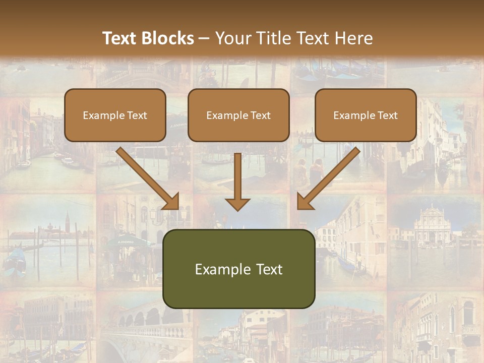 Collage Basilica Piazza PowerPoint Template