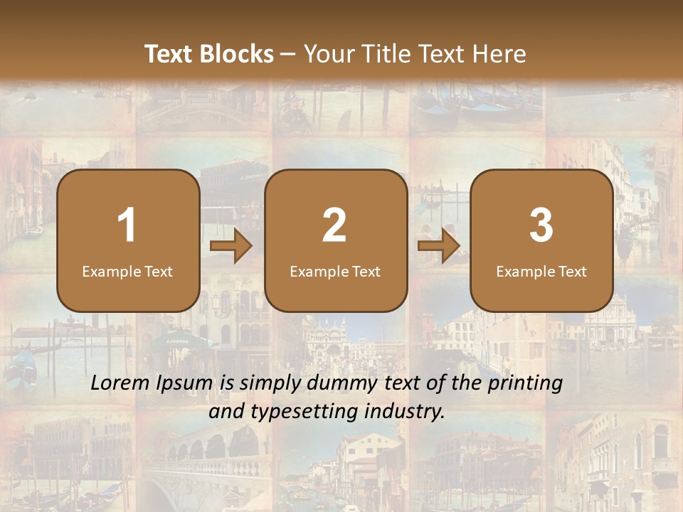 Collage Basilica Piazza PowerPoint Template