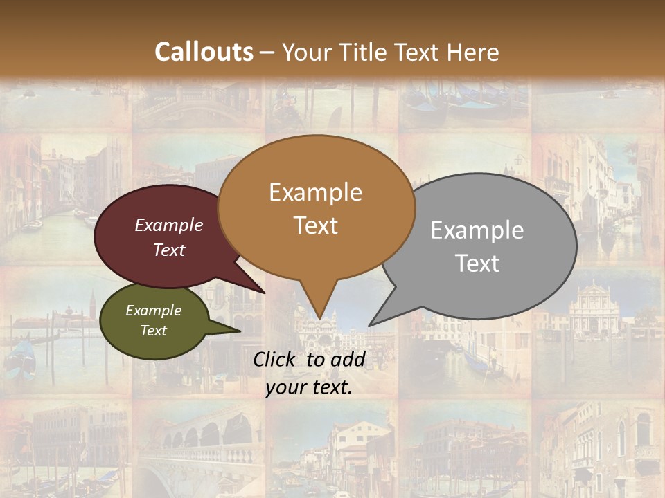 Collage Basilica Piazza PowerPoint Template