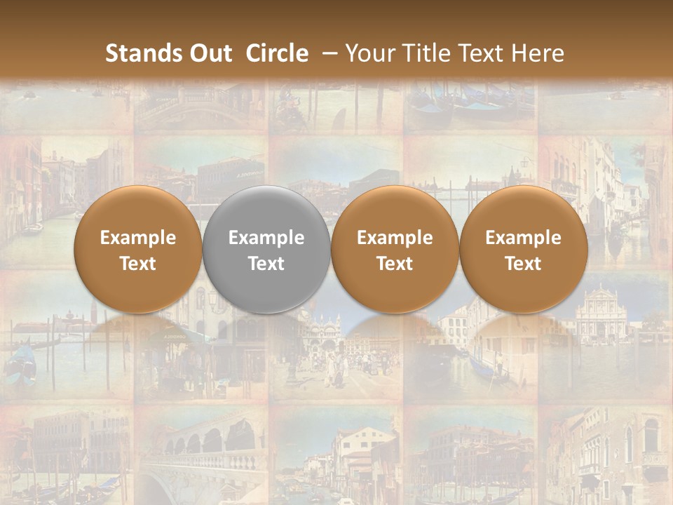 Collage Basilica Piazza PowerPoint Template