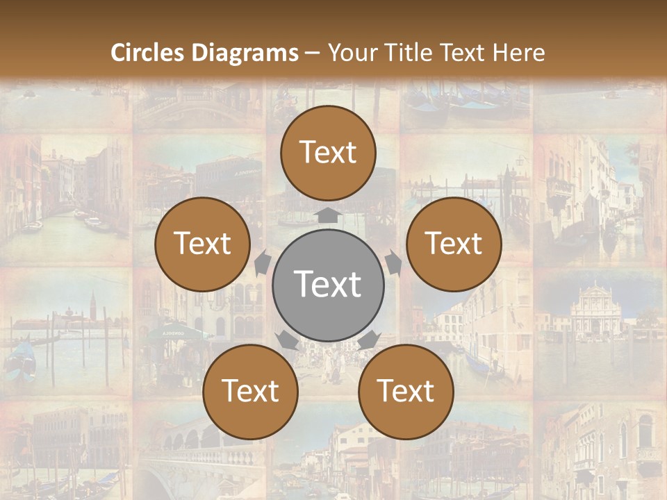 Collage Basilica Piazza PowerPoint Template