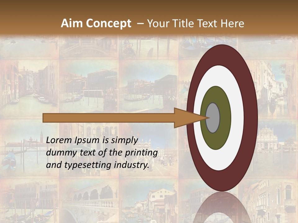 Collage Basilica Piazza PowerPoint Template