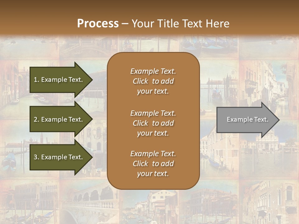 Collage Basilica Piazza PowerPoint Template