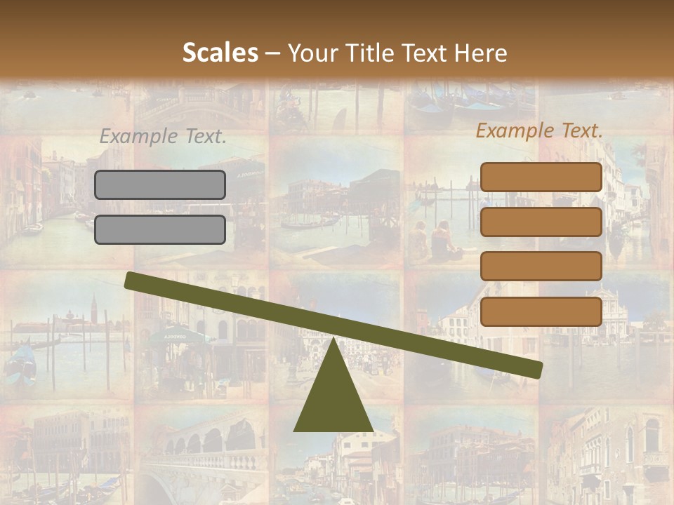 Collage Basilica Piazza PowerPoint Template