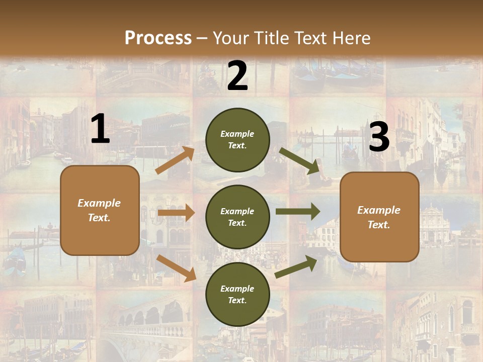 Collage Basilica Piazza PowerPoint Template