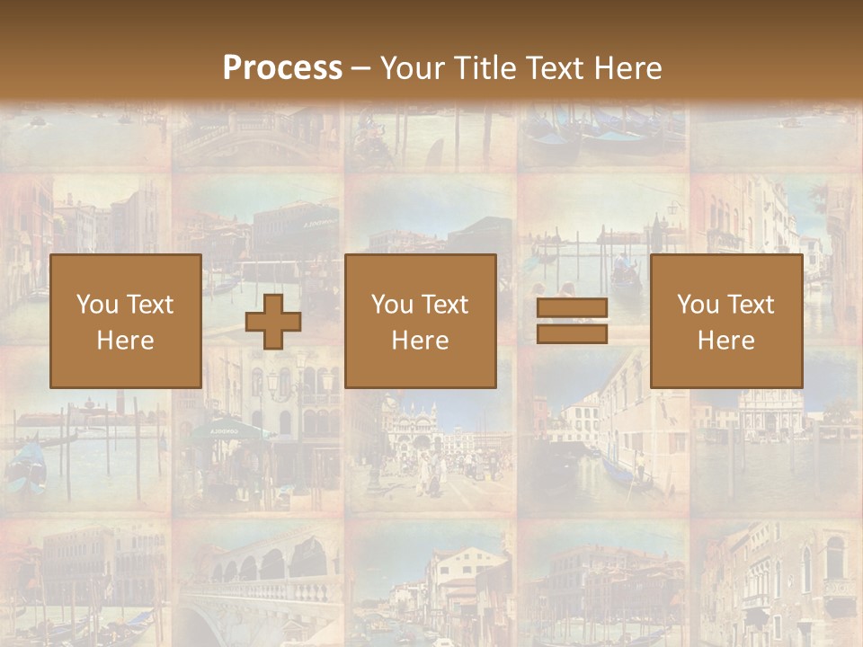 Collage Basilica Piazza PowerPoint Template