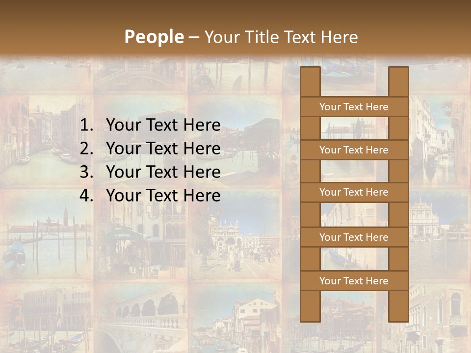 Collage Basilica Piazza PowerPoint Template