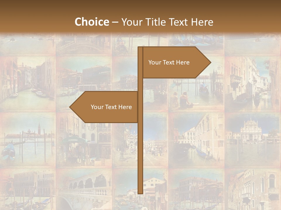 Collage Basilica Piazza PowerPoint Template