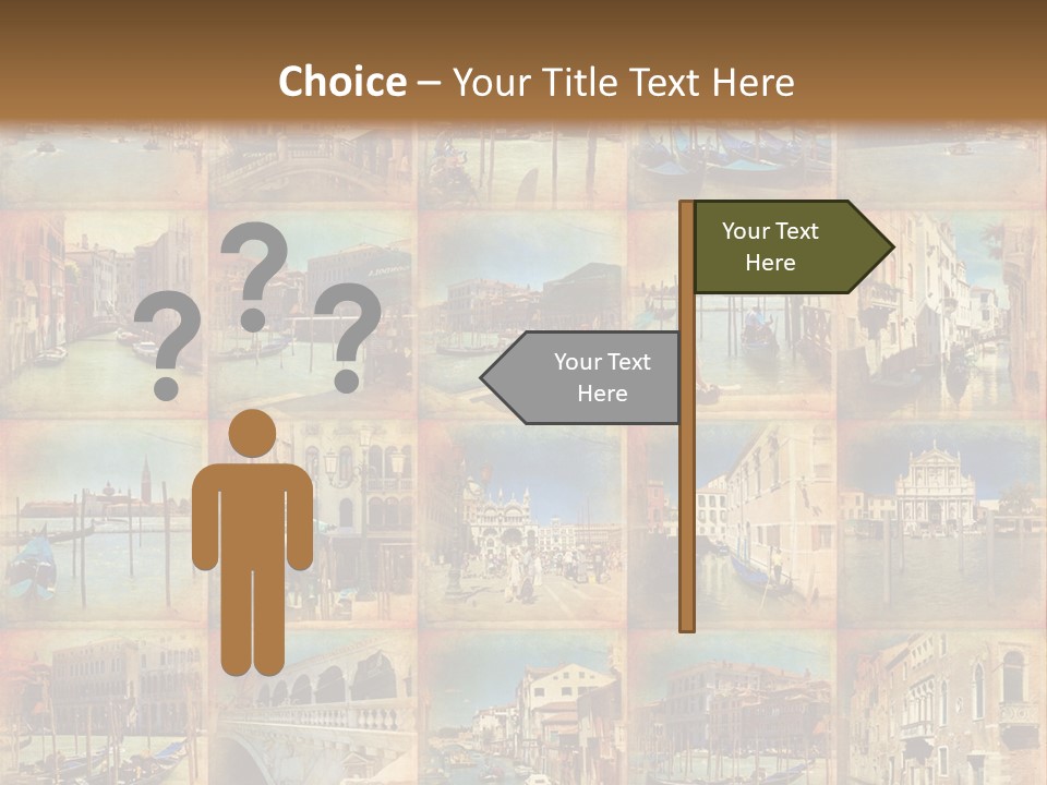 Collage Basilica Piazza PowerPoint Template