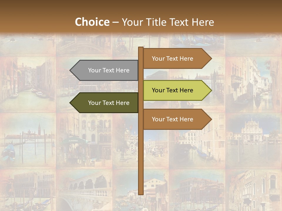 Collage Basilica Piazza PowerPoint Template