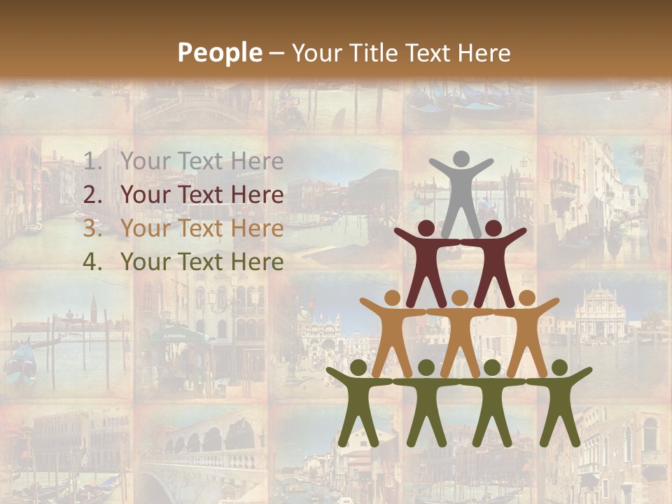 Collage Basilica Piazza PowerPoint Template