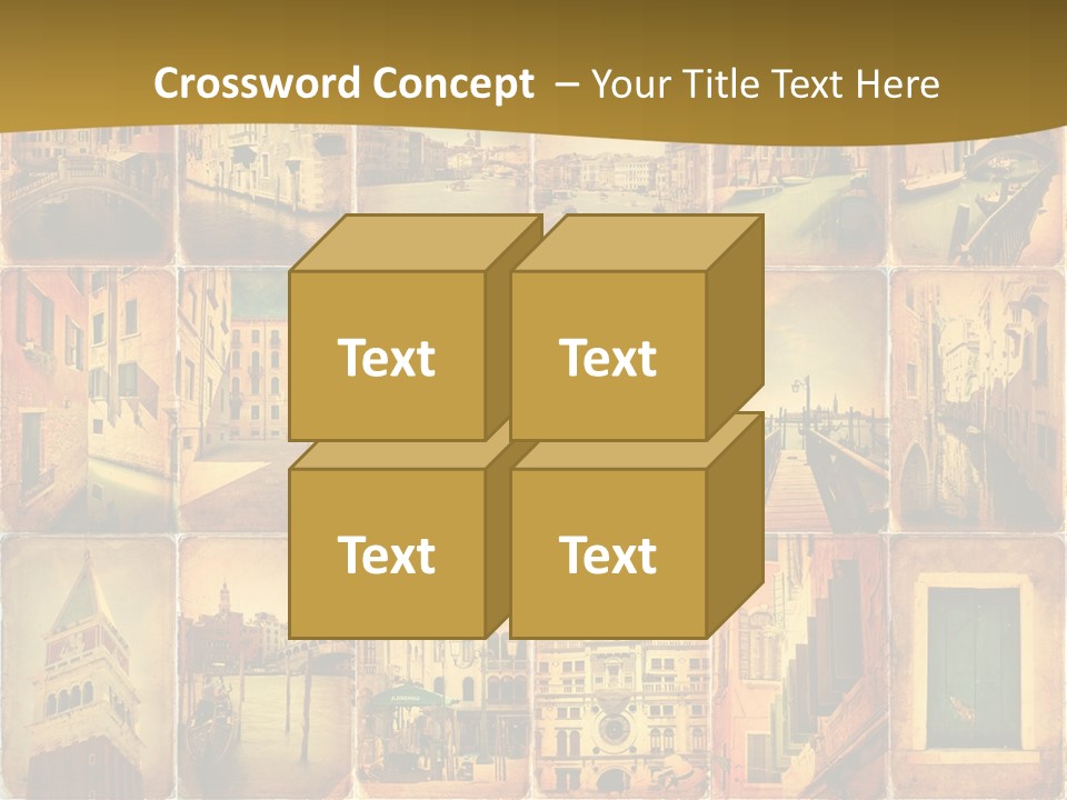 Leone Alato Retro Sospiri PowerPoint Template