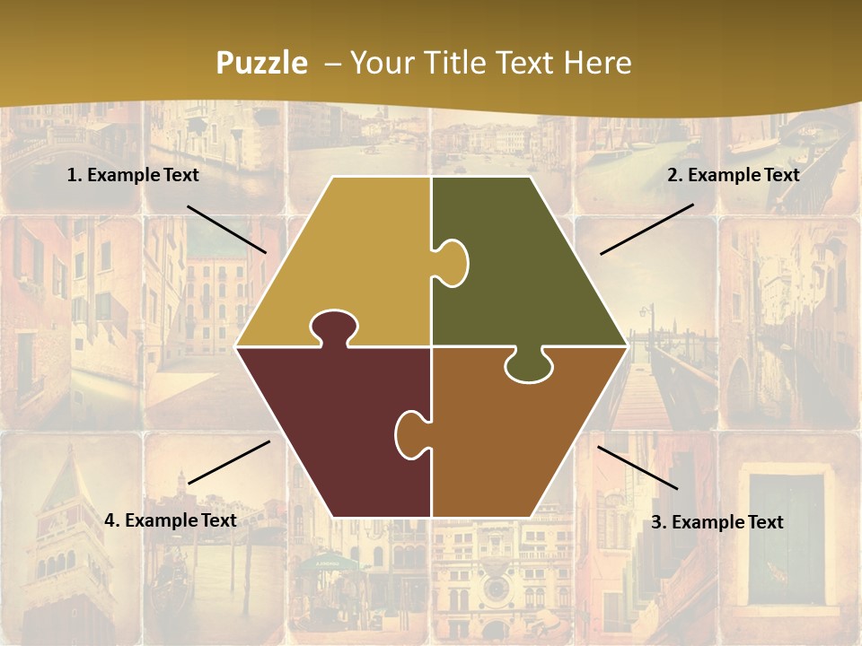 Leone Alato Retro Sospiri PowerPoint Template