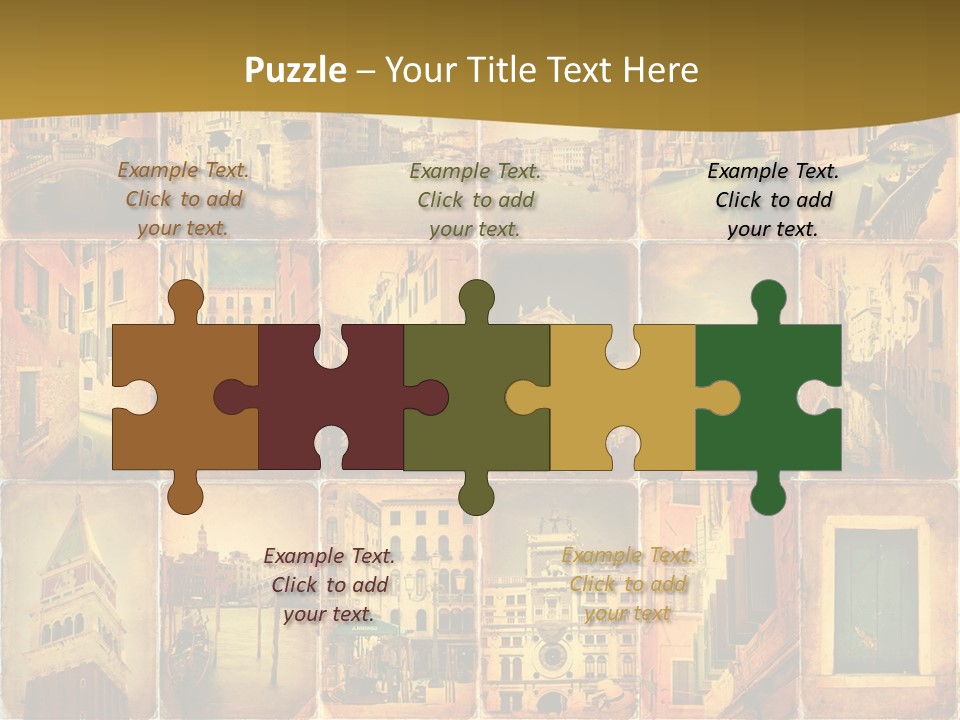 Leone Alato Retro Sospiri PowerPoint Template