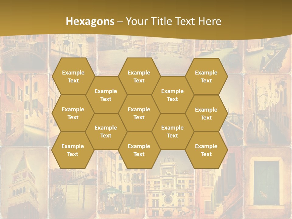 Leone Alato Retro Sospiri PowerPoint Template