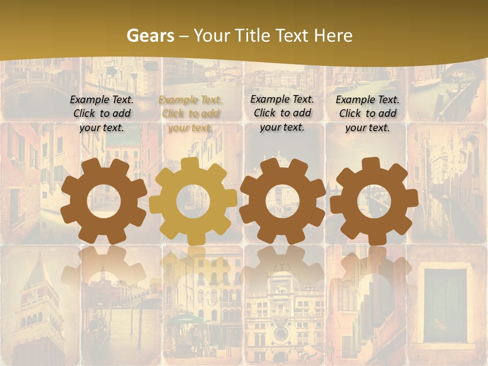 Leone Alato Retro Sospiri PowerPoint Template