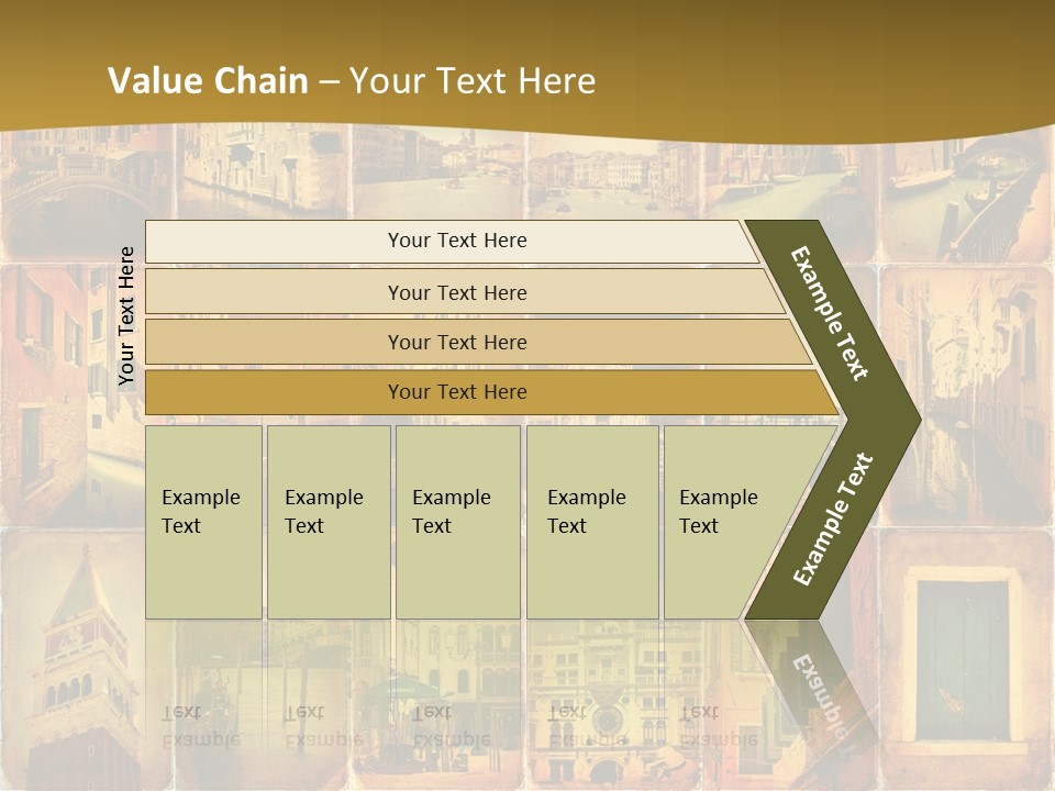 Leone Alato Retro Sospiri PowerPoint Template
