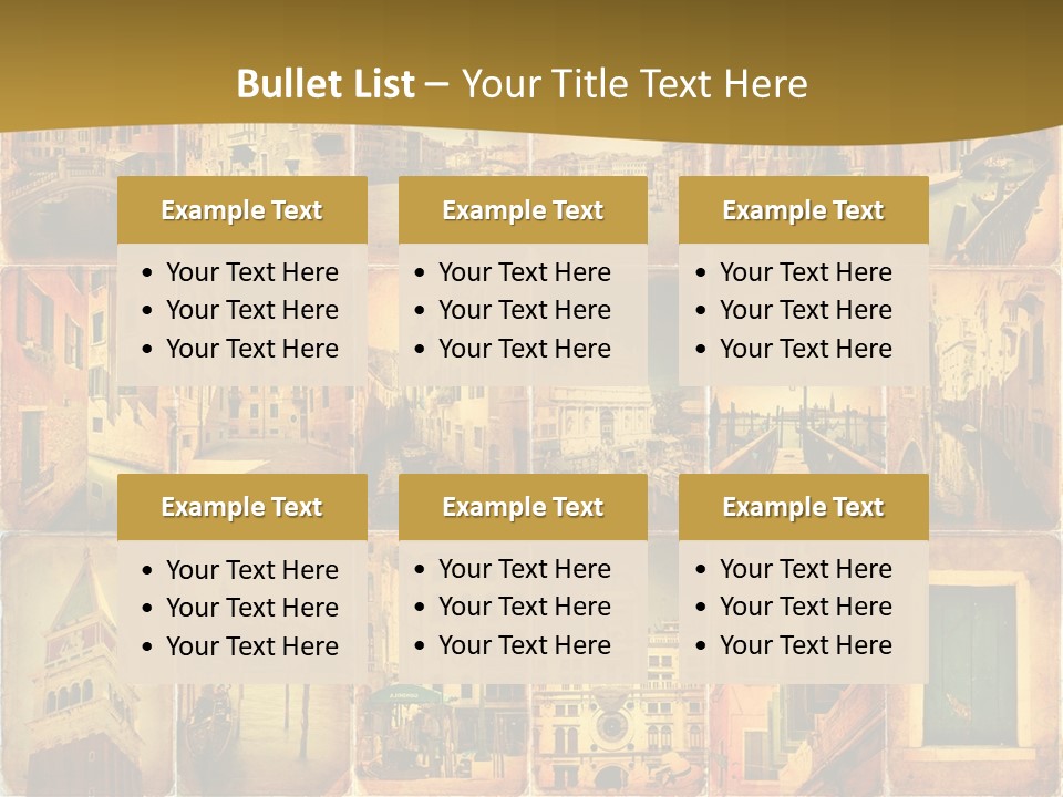Leone Alato Retro Sospiri PowerPoint Template