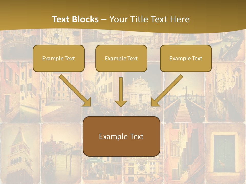 Leone Alato Retro Sospiri PowerPoint Template