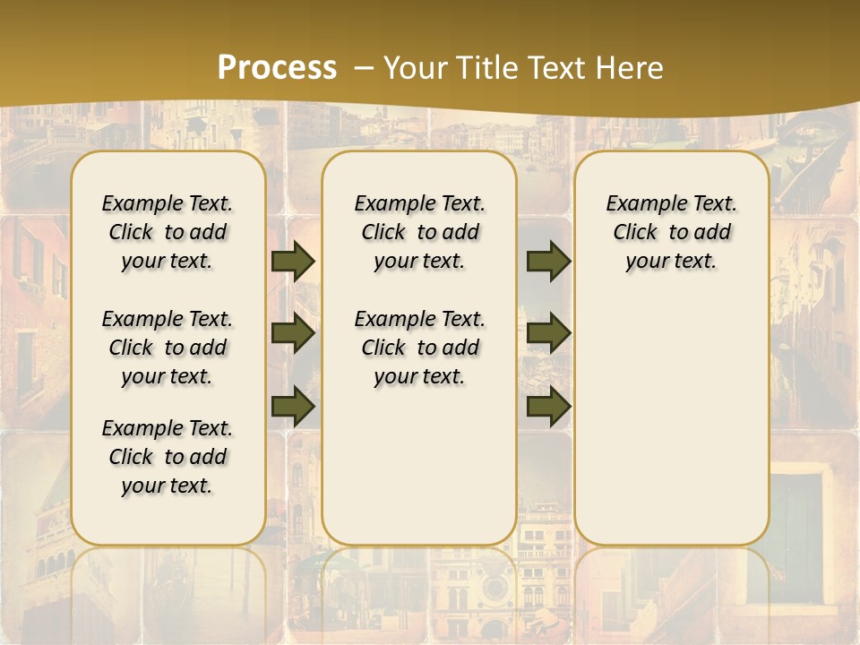 Leone Alato Retro Sospiri PowerPoint Template