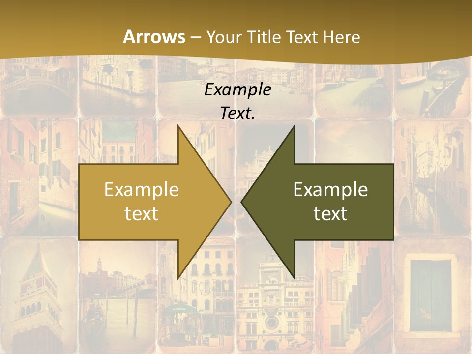 Leone Alato Retro Sospiri PowerPoint Template