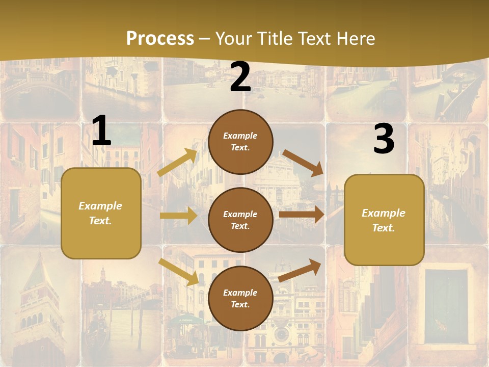 Leone Alato Retro Sospiri PowerPoint Template