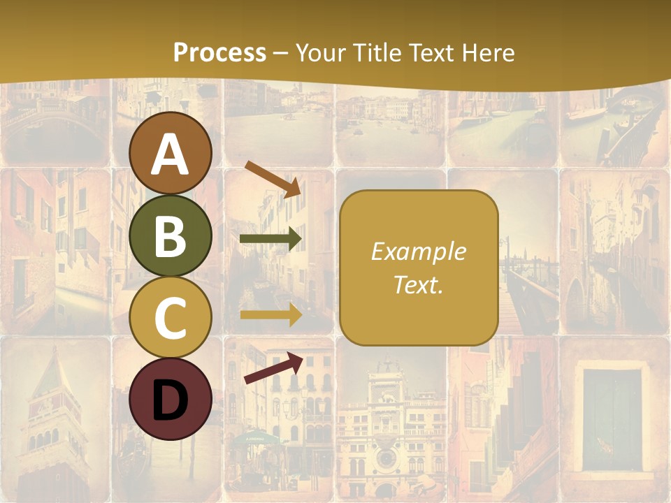 Leone Alato Retro Sospiri PowerPoint Template