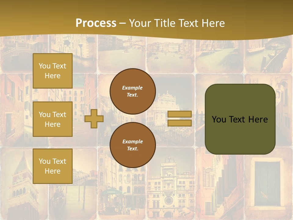 Leone Alato Retro Sospiri PowerPoint Template