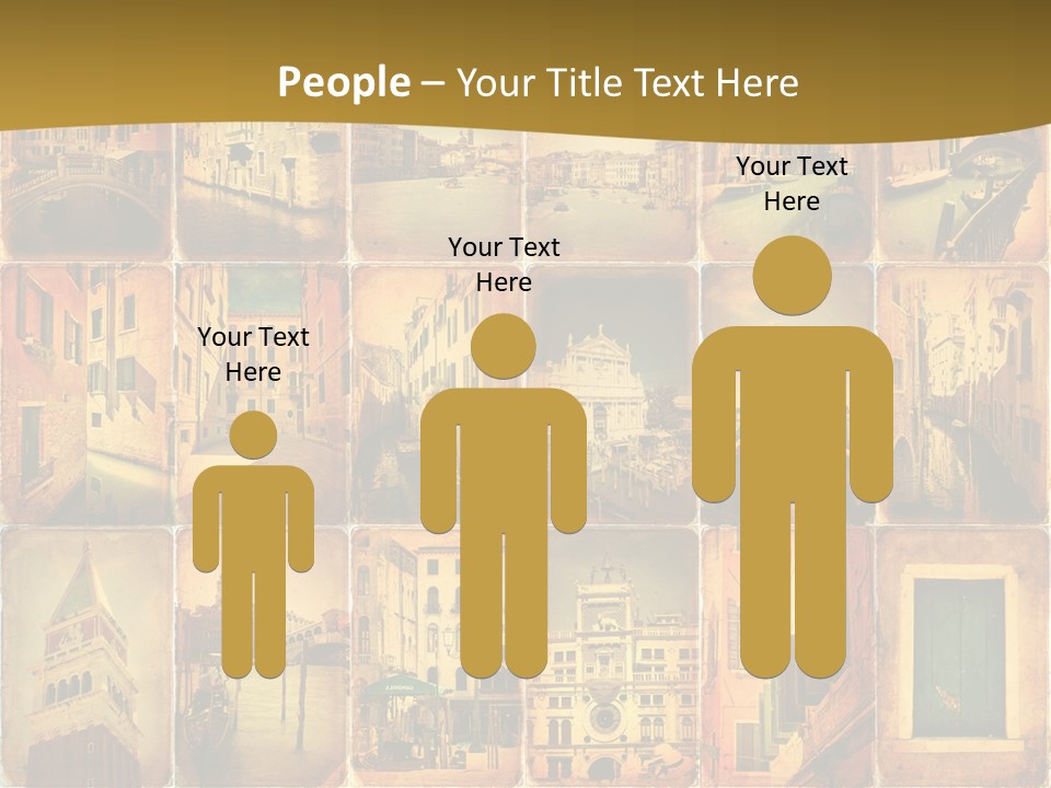 Leone Alato Retro Sospiri PowerPoint Template