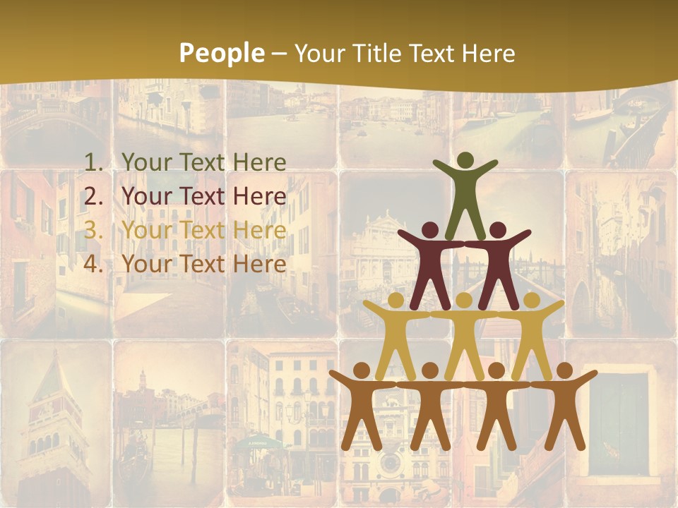 Leone Alato Retro Sospiri PowerPoint Template