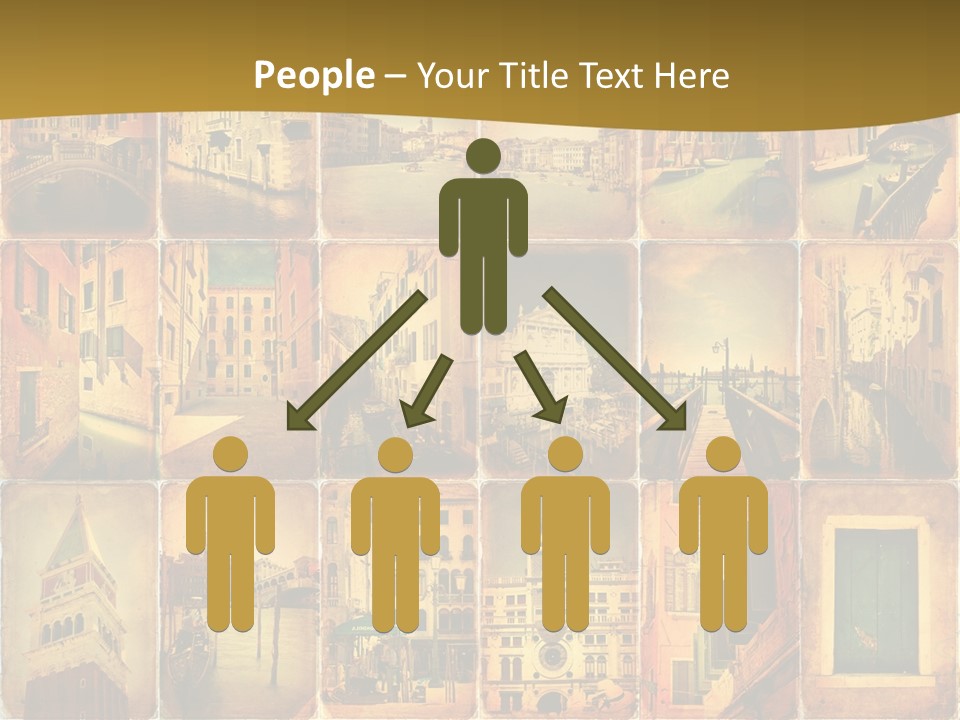 Leone Alato Retro Sospiri PowerPoint Template