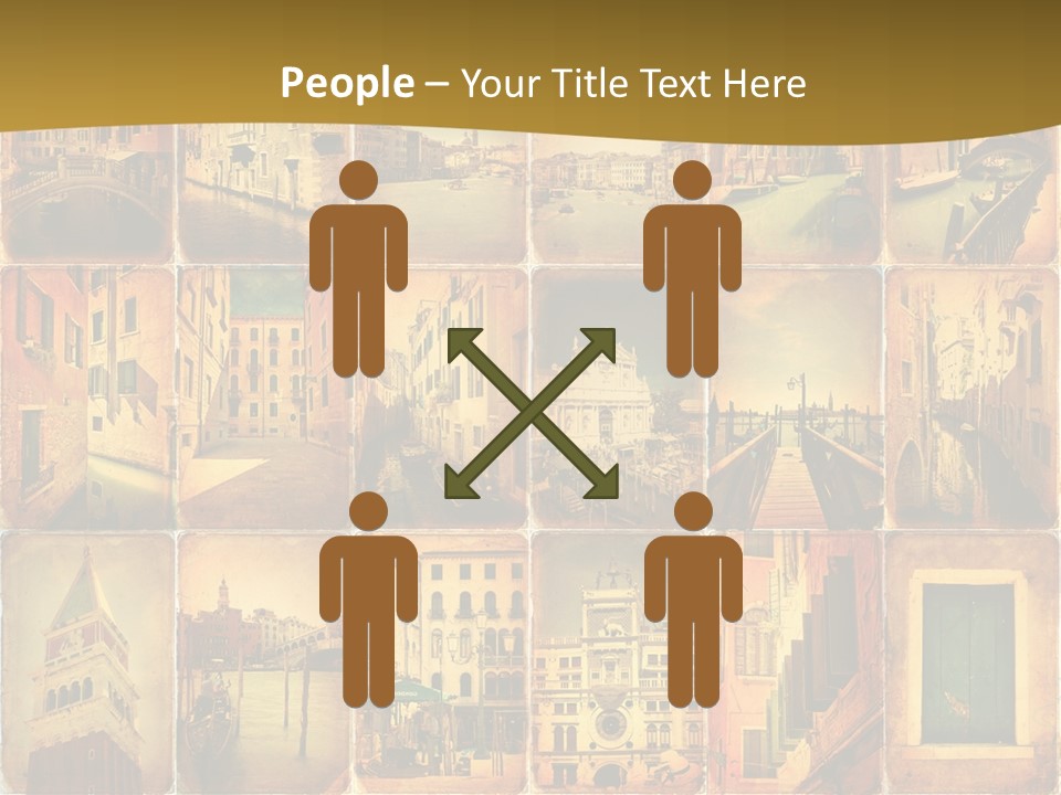 Leone Alato Retro Sospiri PowerPoint Template