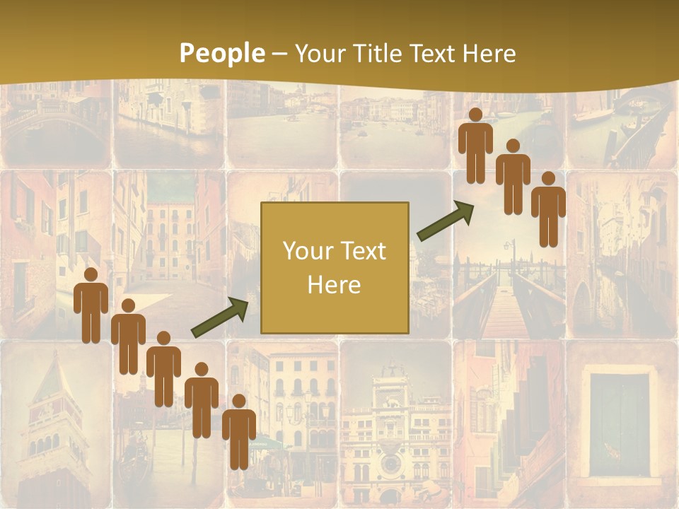 Leone Alato Retro Sospiri PowerPoint Template