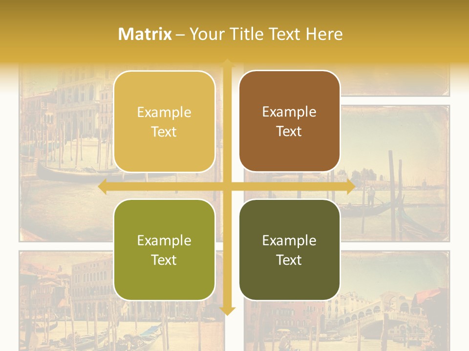 Campanile Acqua Panorama PowerPoint Template