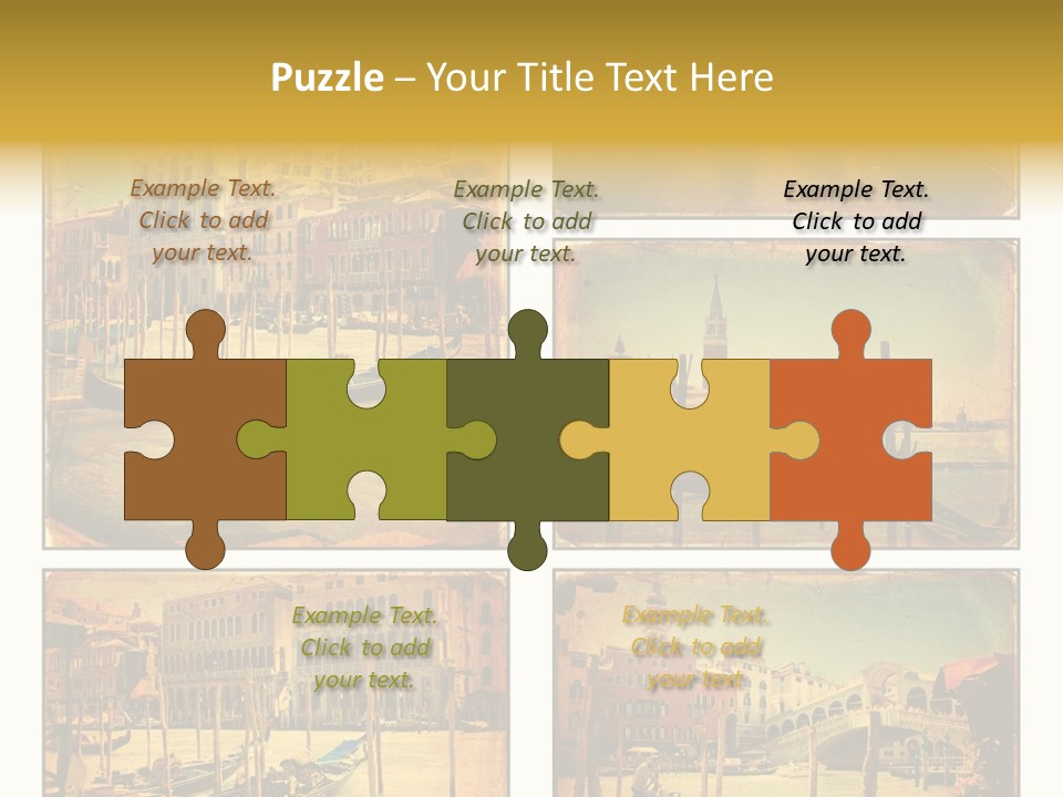 Campanile Acqua Panorama PowerPoint Template