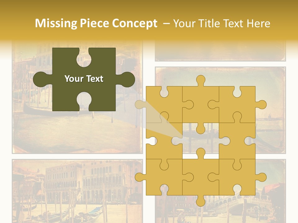 Campanile Acqua Panorama PowerPoint Template