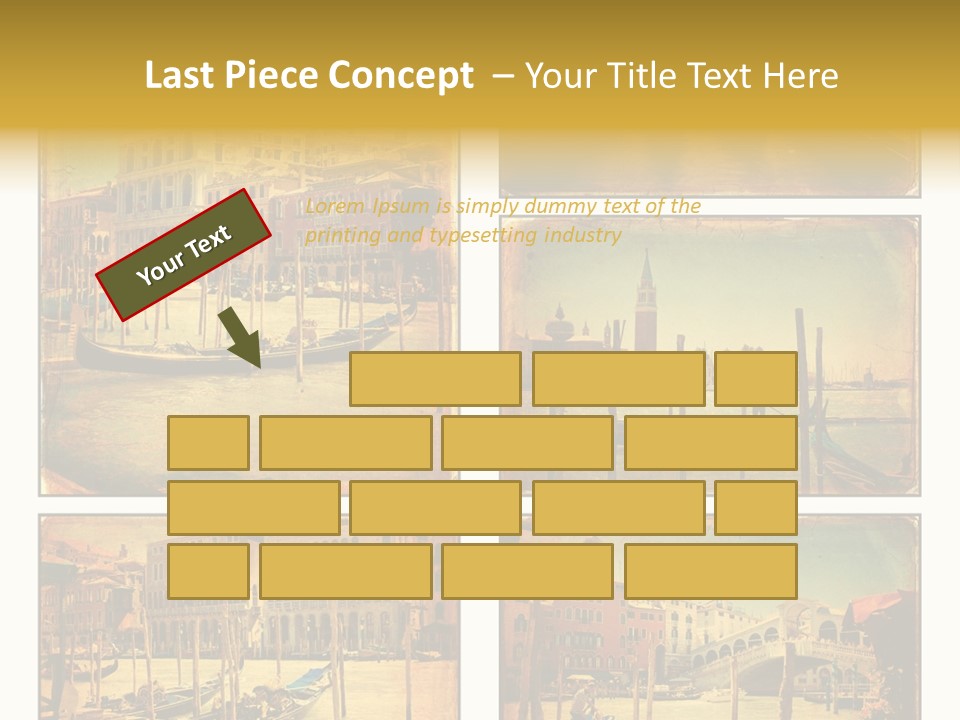 Campanile Acqua Panorama PowerPoint Template