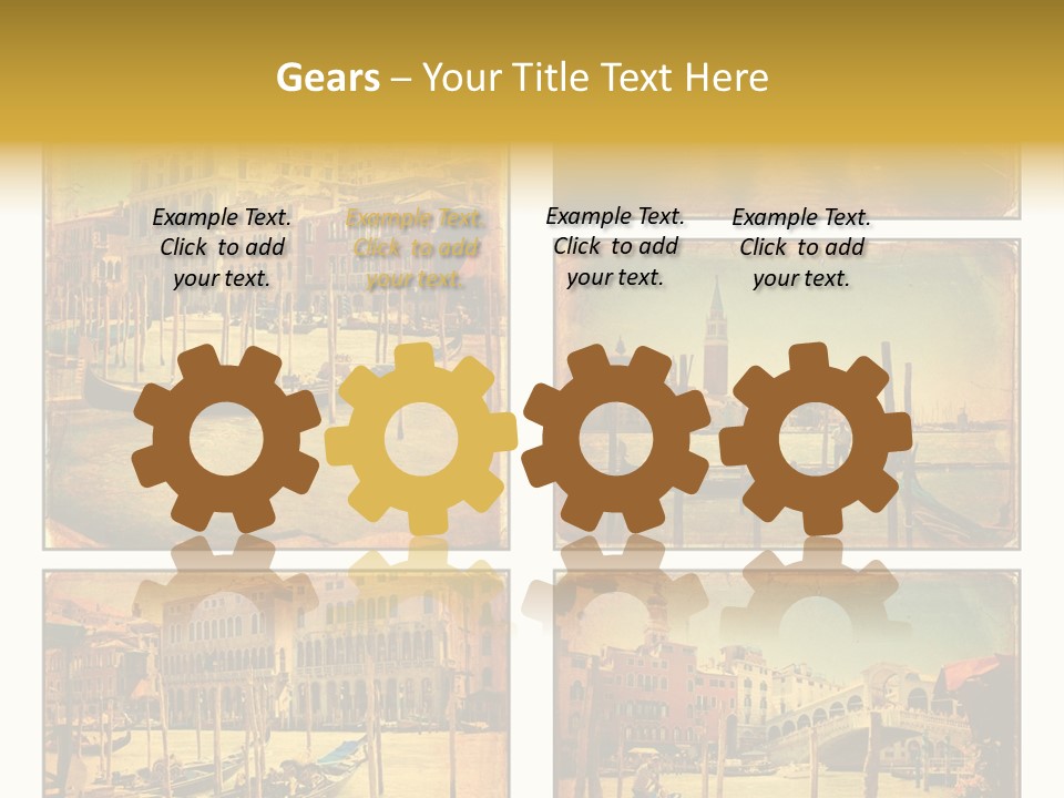 Campanile Acqua Panorama PowerPoint Template