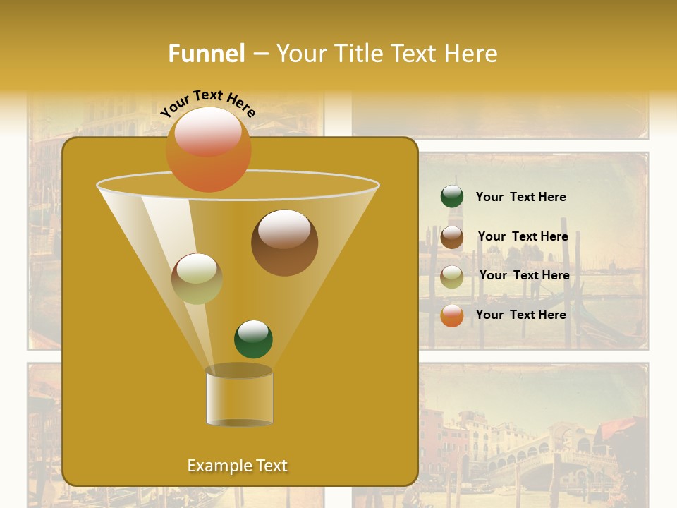 Campanile Acqua Panorama PowerPoint Template