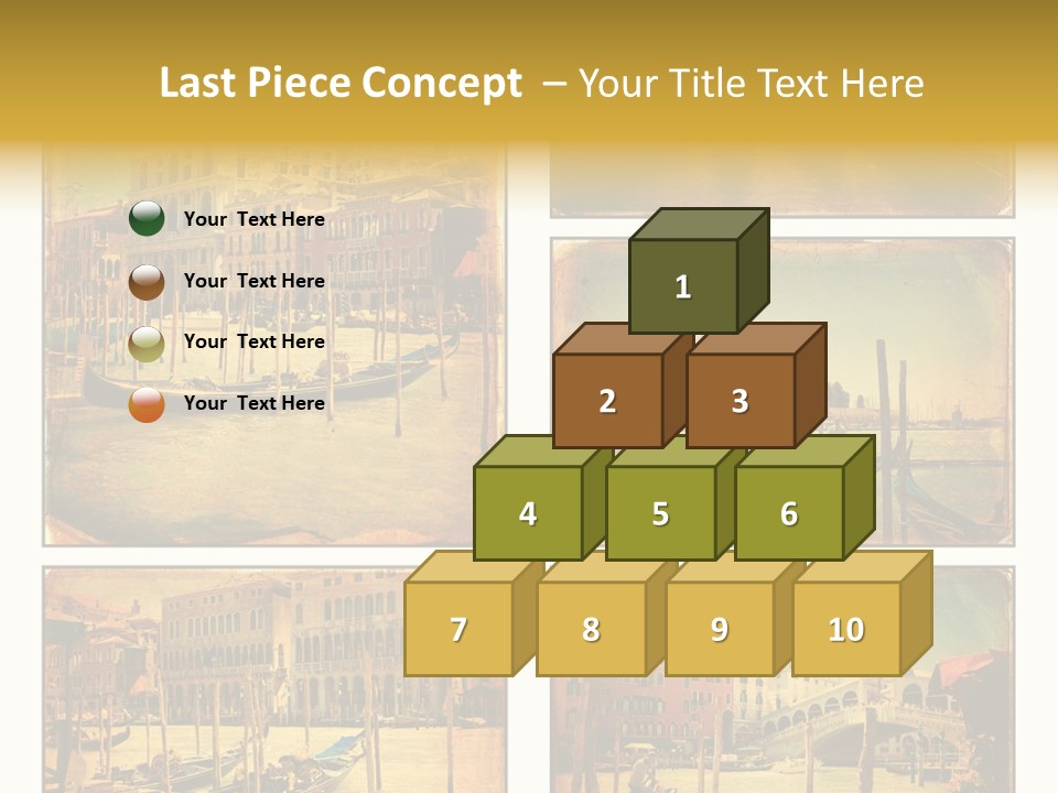 Campanile Acqua Panorama PowerPoint Template