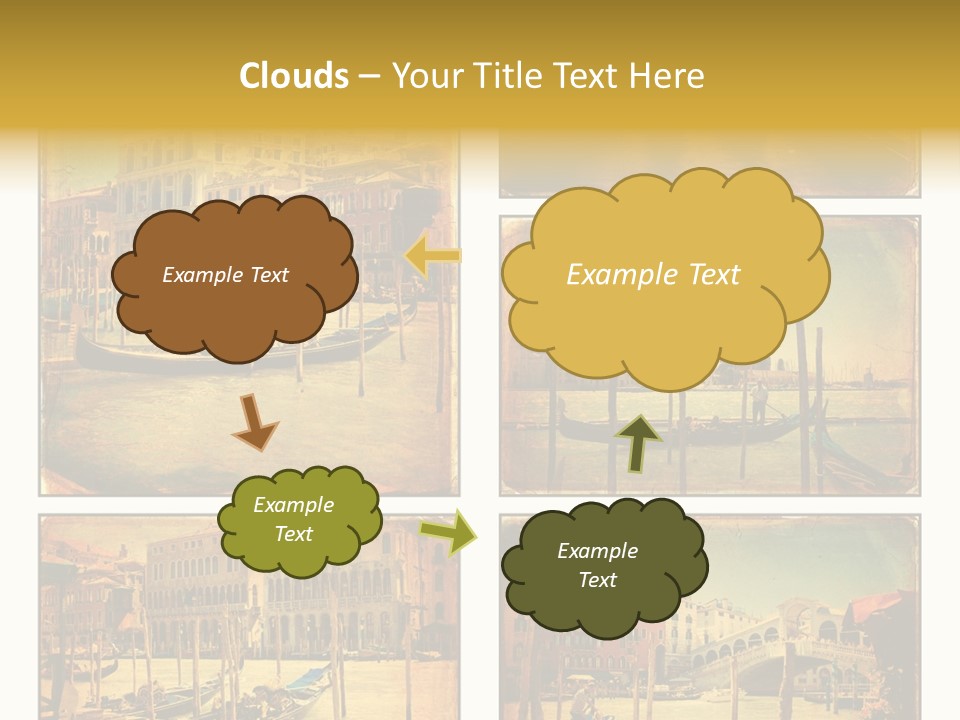 Campanile Acqua Panorama PowerPoint Template